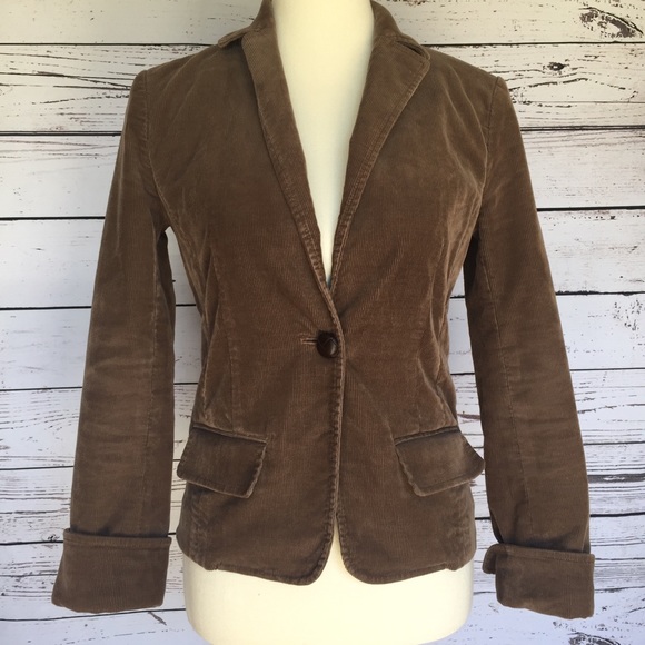 J. Crew Jackets & Blazers - J.CrewCorduroy Blazer Jacket Size 2